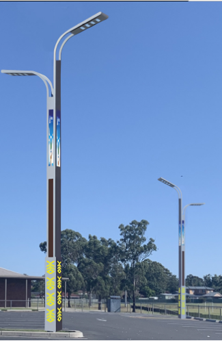 咸阳LED市电路灯杆双臂智慧路灯城市主杆道乡村路灯市政工程亮化改造